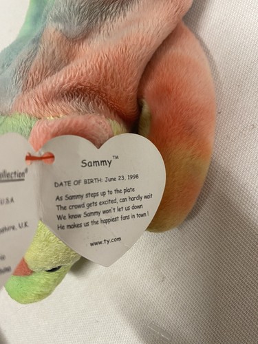 TY Beanie Baby - 1999 Sammy the Bear 9in - NEW WITH TAGS - FREE SHIPPING! - Picture 3 of 5