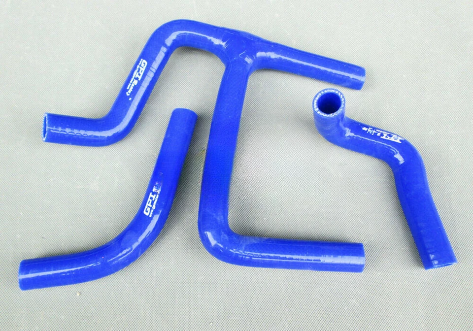 硅胶散热器软管适用于 SUZUKI RMZ450 2008 - 2017 / RMX450Z 2010 2011 黄色 — 第 3/4 张图片