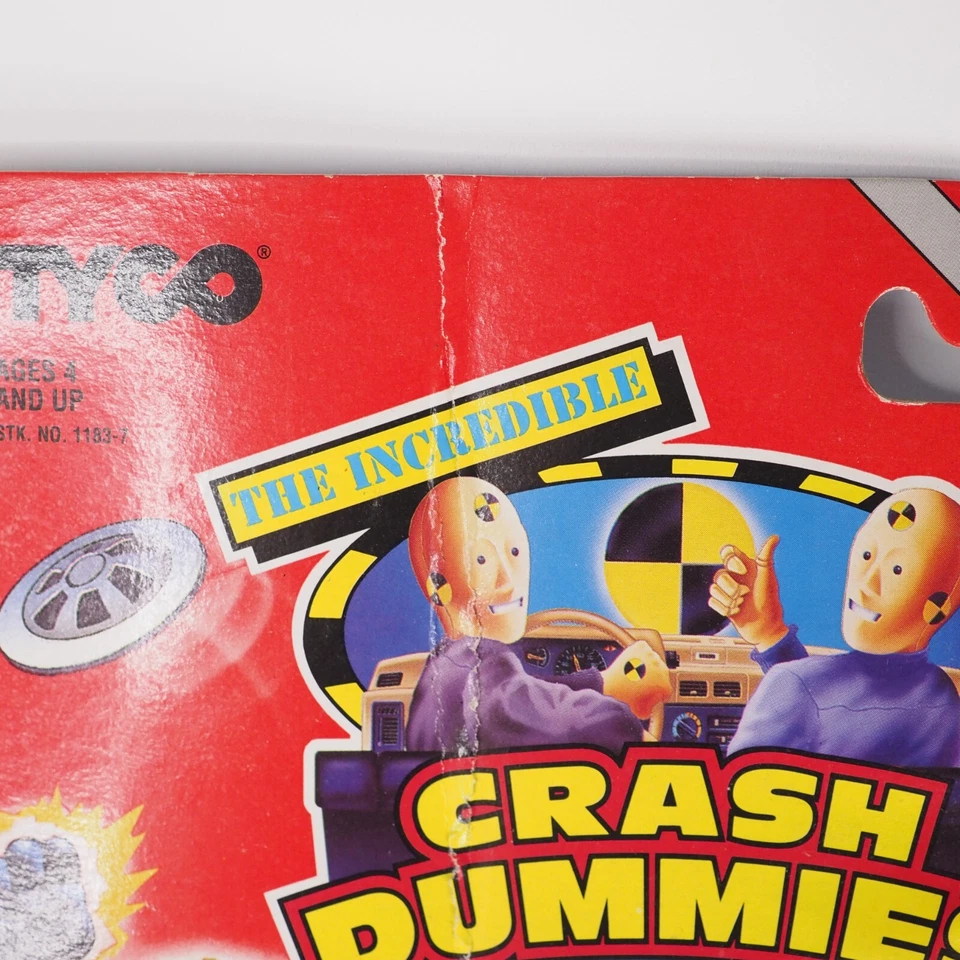 Figura de neumático de repuesto The Incredible Crash Test Dummies Pro-Tek Suit Tyco 1992 nuevo Foto 4 de 4