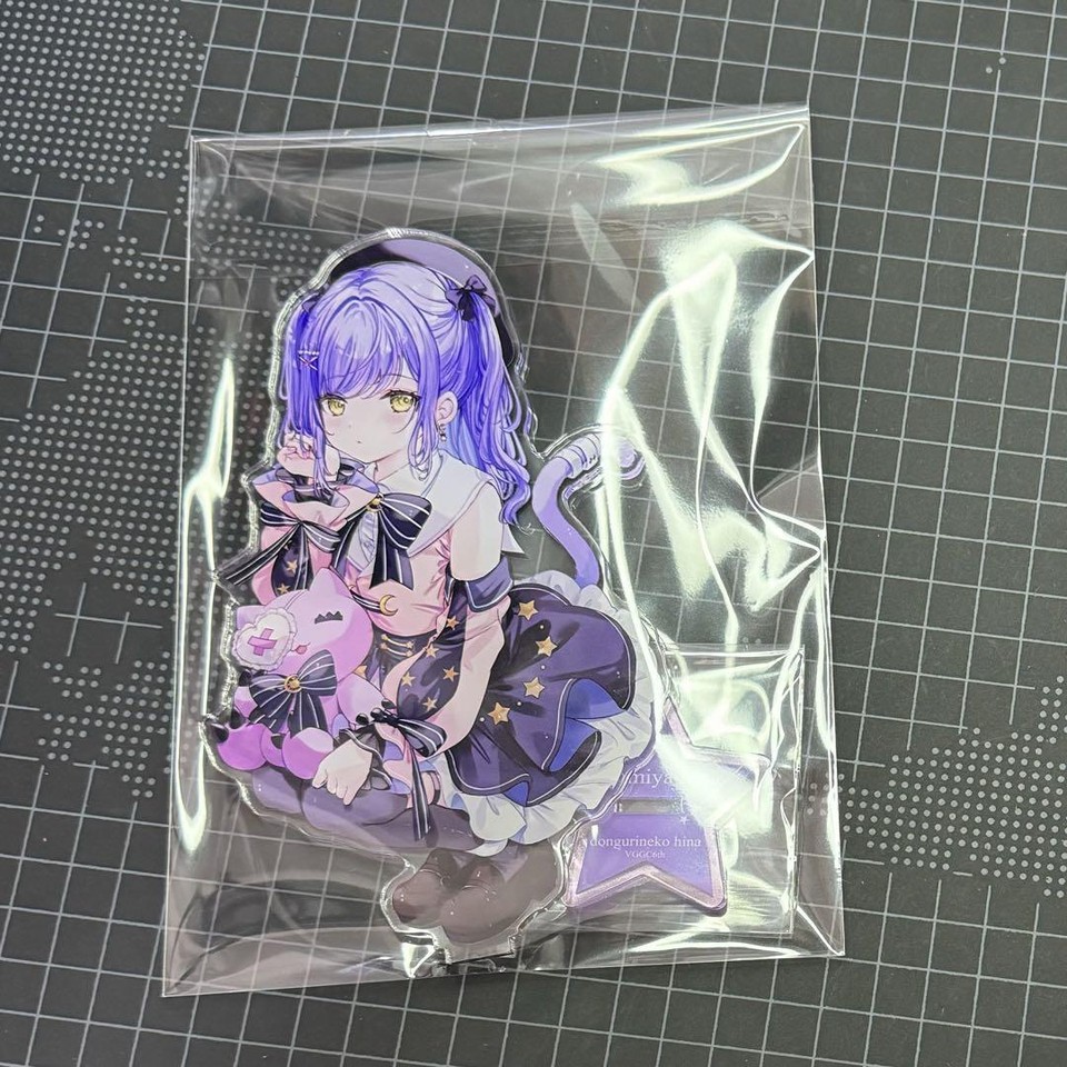 Runa Shimiya VSPO! ENp Acrylic Stand Acorn Cat Hina Vggc 6Th eBay