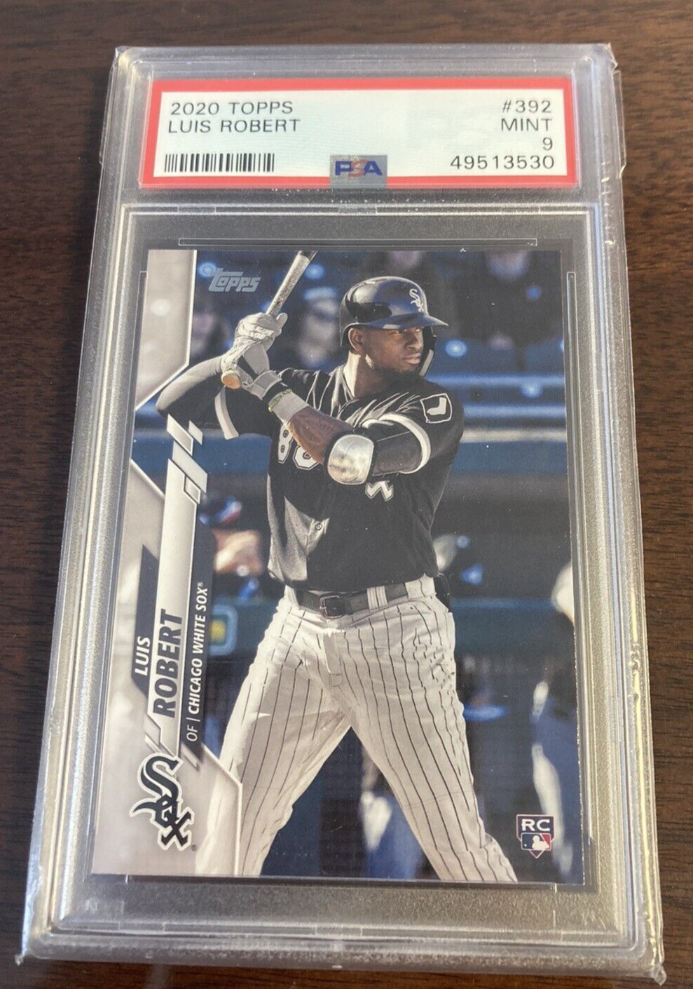 2020 Topps Series 2 Luis Robert Rookie PSA 9 #392