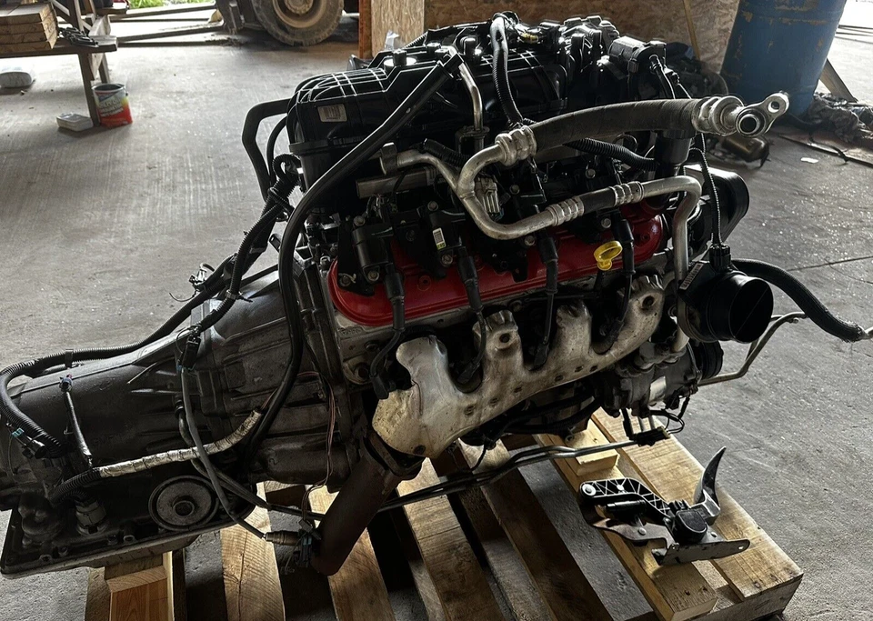 2006 ENVOY 5.3L LH6 ДВИГАТЕЛЬ 4L60 4WD TRANS ВЫДВИЖНОЙ LS1 LS2 LM7 - Изображение 3 из 4