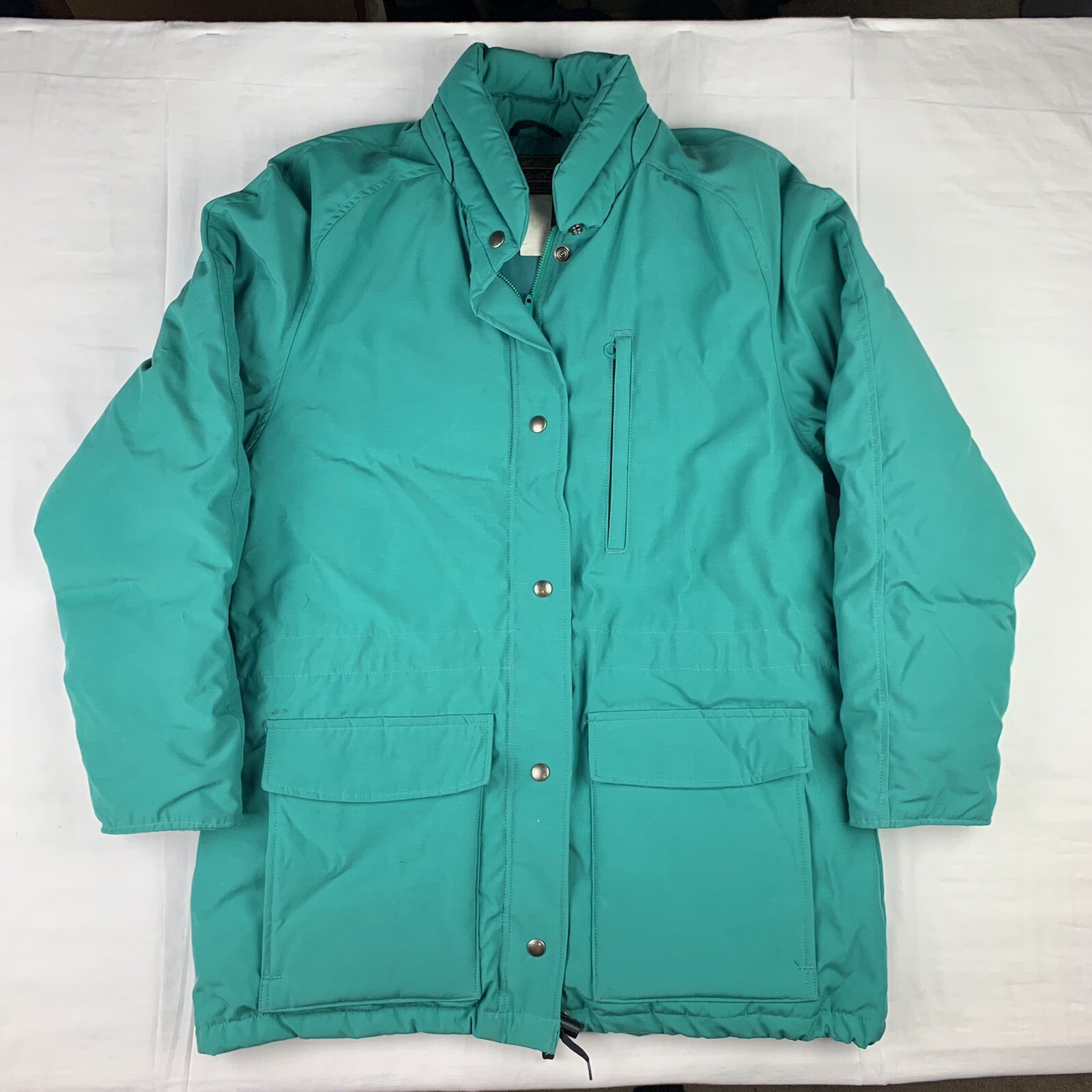 Vintage Eddie Bauer Goose Down Jacket Adult Medium Te… Gem