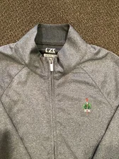 Merion Golf Club Cutter & Buck Lightweight Jacket Womens S Excellent Condition 