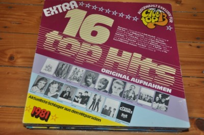 VA Sampler - 16 Top Hits Extra '81 - Club Top 13 - Pop 80er 80s - Album Vinyl LP