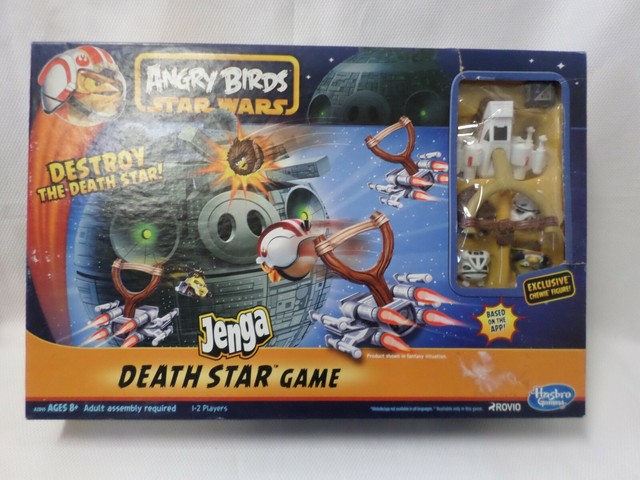 hasbro angry birds star wars jenga death star game