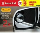 <!--F#f_0-->2x Blind Spot Car Mirror 360° Wide Angle Adjustable Rear Side View Convex Glass<!--F/-->