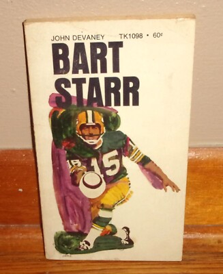 BART STARR-Football Biography-Green Bay Packers-JOHN DEVANEY-1968 7th-SUPERB!