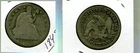 1853 O LIBERTY SEATED SILVER HALF DOLLAR GOOD 1848T