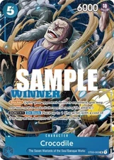Crocodile Winner Promo Foil - ST03-003 LP  - One Piece