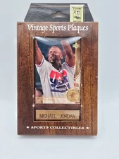 Vintage Michael Jordan USA Basketball Sports Plaque Upper Deck Card