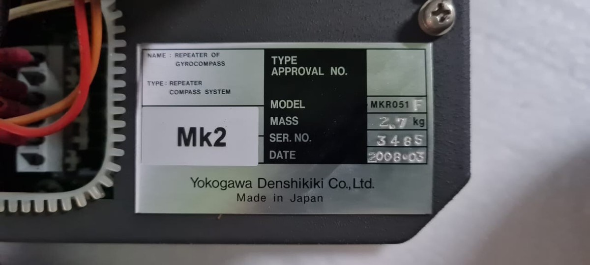 ALPHATRON ALPHACOURSE G MKR 051 REPEATER FOR GYRO COMPASS | eBay