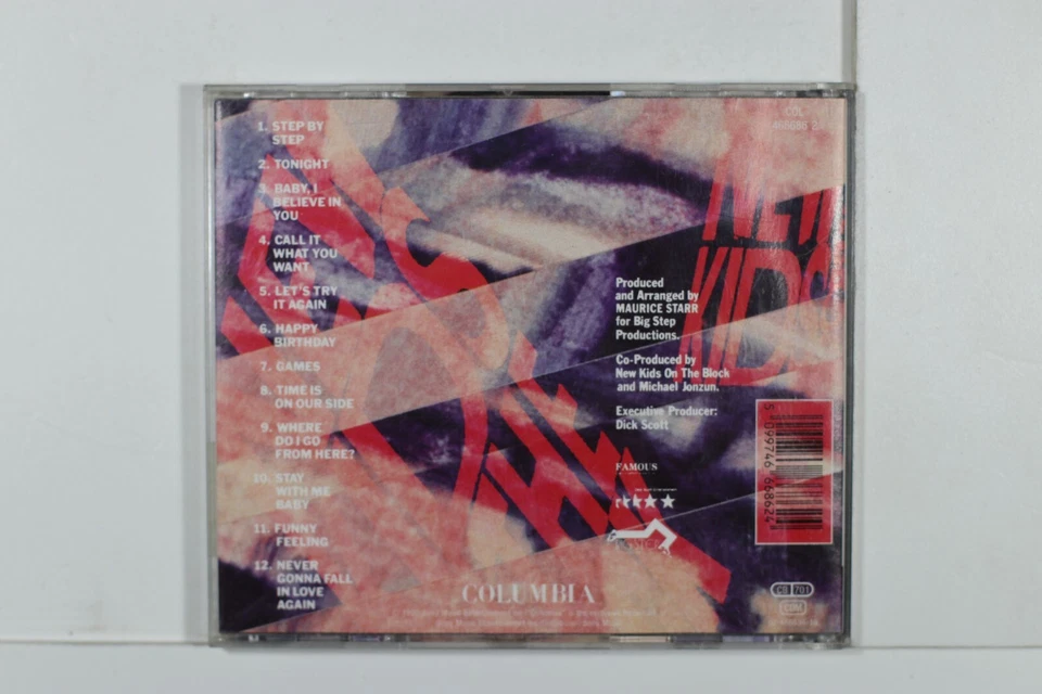 New Kids On The Block – Step By Step - CD - Image 3 of 3