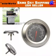 3 Inch Temperature Thermometer Gauge | Barbecue BBQ Grill Smoker Pit Thermostat