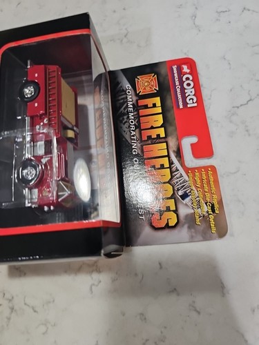 CORGI FIRE HEROES 1960 ALF 900 SERIES PUMPER DIECAST VEHICLE NEW IN BOX CS90010 - Picture 5 of 6
