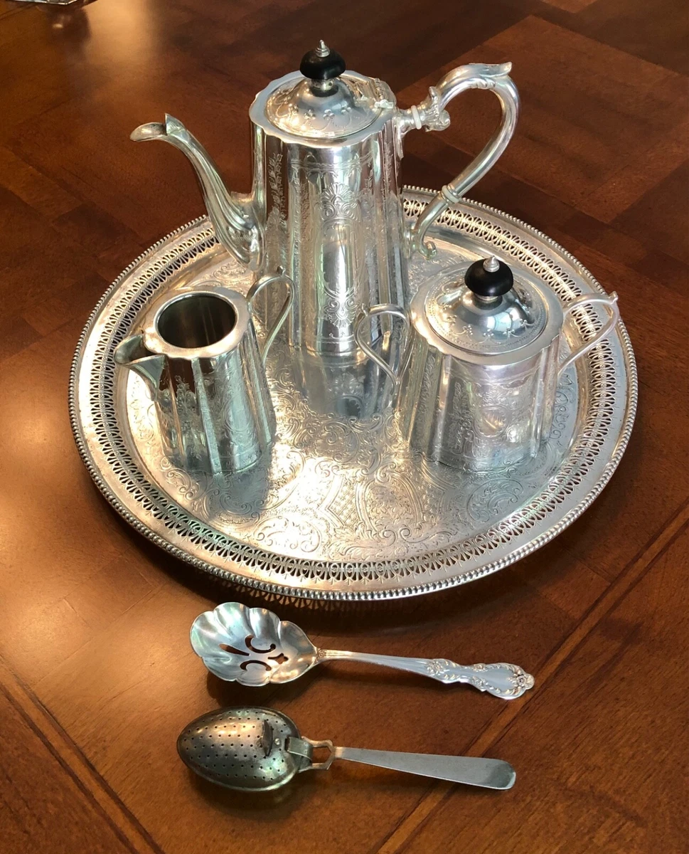 Barker Ellis Antique US Silver-Plated Teapots, Coffee Pots & Sets