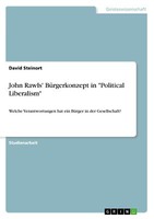 John Rawls' BüRgerkonzept In 'Political Liberalism' | Buch | 9783668877801