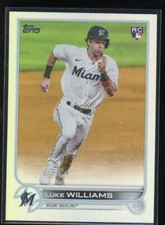 Luke Williams 2022 Topps Update Rainbow Foil #104