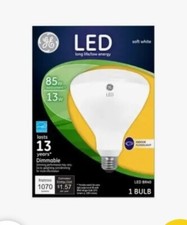 GE LED 13.5 85w equiv. Soft White Flood Light Bulb  1070 Lumens  Dimmable