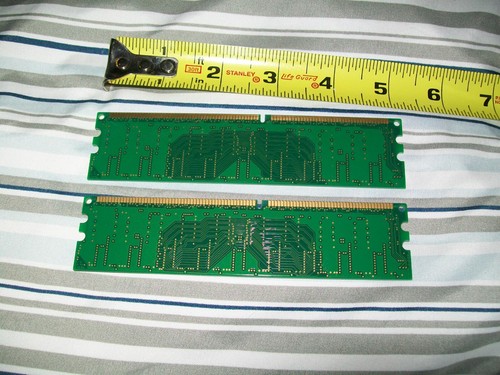 Lot of 2 256MB Hynix DDR 400MHZ Desktop RAM - used - Picture 3 of 3