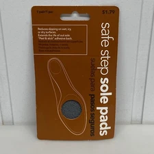 Payless Shoes Safe Step Sole Pads 1 Pair Peel & Stick 3m Safety Walk