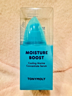 TONYMOLY (K-Beauty) Moisture Boost Cooling Marine Concentrate Serum (2.7 fl oz)