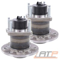 2X Radnabe Radlager Hinten FÜR Opel Astra G Combo Meriva Vectra A B Zafira A