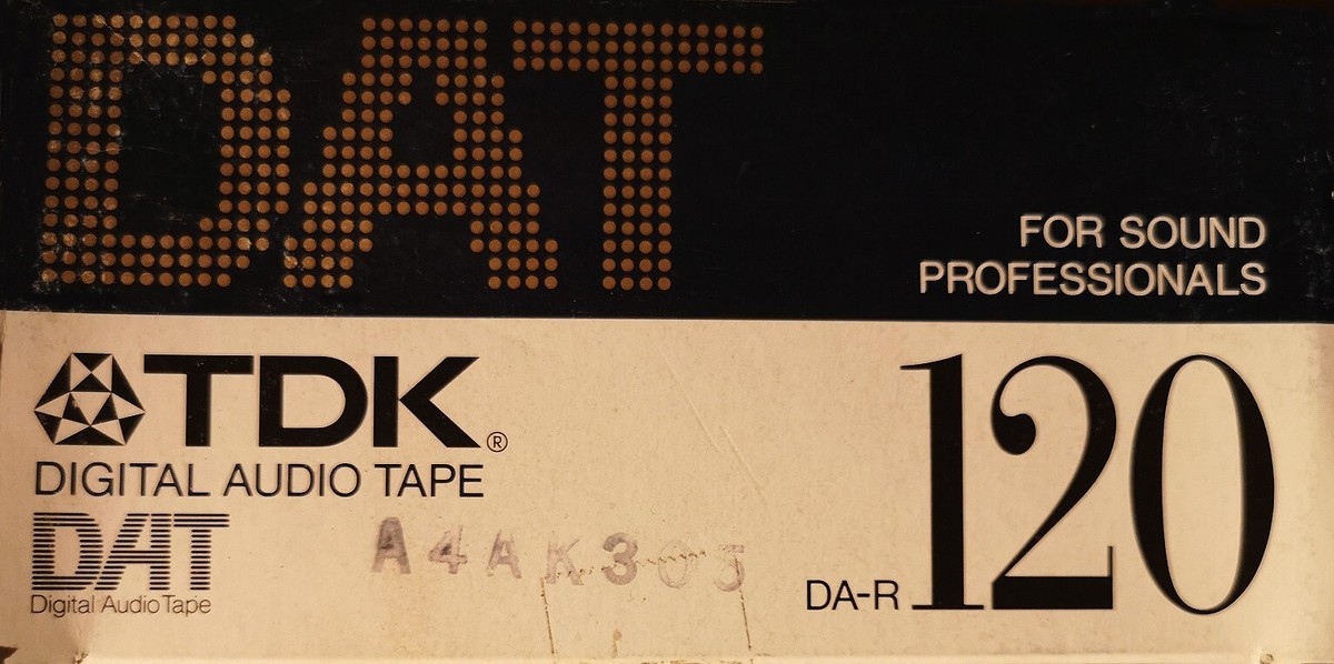 TDK DA-R 120 DAT Audio Tape / Kassette Top Zustand | eBay