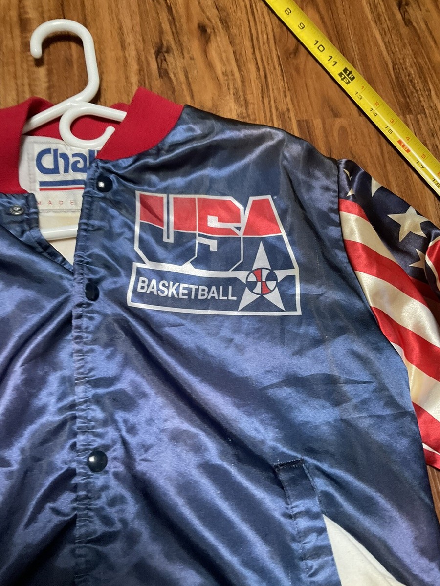 Chalk Line Dream Team Satin Jacket Large Vintage USA