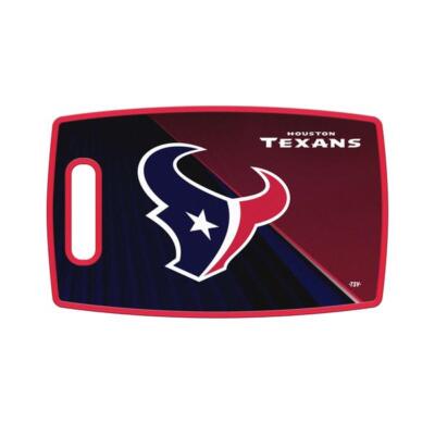 Sports Vault NFL Houston Texans Large Cutting Board 14.5'' X 9''