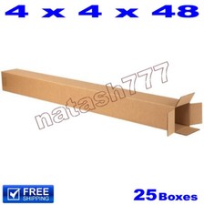 25 - 4x4x48 Golf Club Boxes 32-ECT Mailing Packing Shipping Corrugated Carton