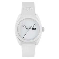 Adidas Unisex Watch PROJECT THREE Bio-based PU Band White AOST24548