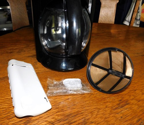 Krups Coffee Maker - 10 Cup - Black - Model 398 Permanent Gold Filter - Tested - Picture 9 of 13