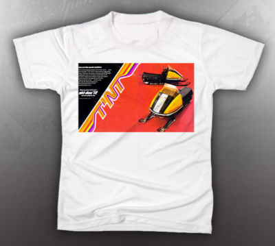 VINTAGE SKI-DOO 1972 TNT TEE-SHIRT LIKE NOS