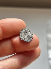 Richard II Hammered Silver Half Penny.