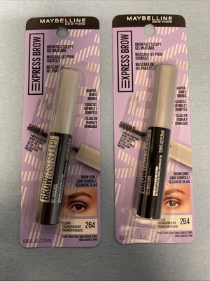 Lot Of 2 Maybelline Express Brow Fast Sculpt Gel Mascara 264 Clear SEALED
