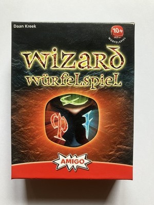 Wizard Das Würfelspiel neuwertig unbespielt AMIGO Art. 01955 Gesellschaftsspiel