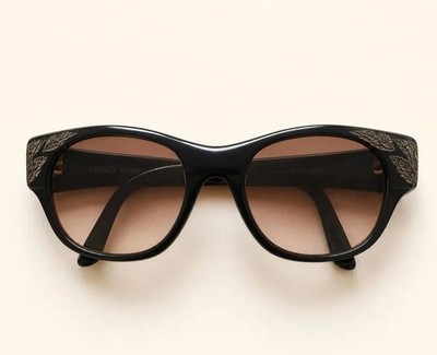 Gafas de sol Vintage mujer Francia motivos florales Talladas a mano