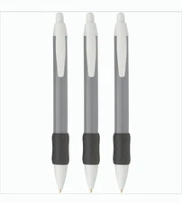 3 Wide Body Comfortable Writing Pens with grip for Arthritis, Hand Tremors etc.