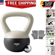 Soft Kettlebell - Sand Filled Kettlebell Hand Weight Options for 25, 20, 15, ...