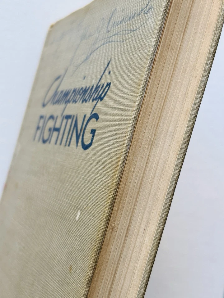 🌟1st Ed. / 2nd JACK DEMPSY CHAMPIONSHIP FIGHTING 1950 Boxing Punch Defense UFC - Image 4 of 4