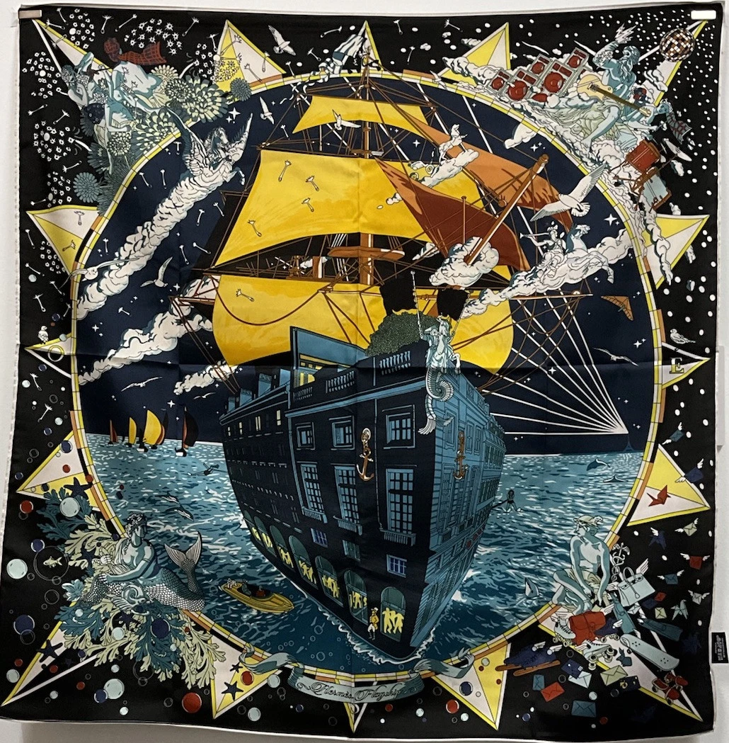 Designer Style, Elegant 90cm, 35inch Square Printed Head Neck Scarf Men Woman
Opens in a new window