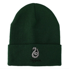 Harry Potter Embroidered Slytherin Crest Beanie - Wizarding World