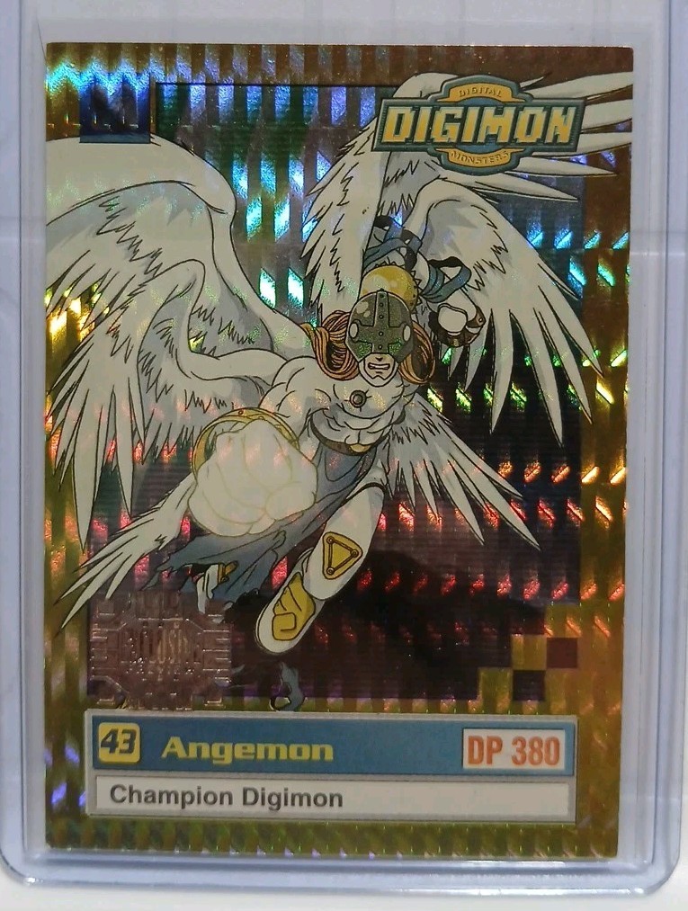 1999 Upper Deck Digimon Series 1 43 Angemon Foil #33 Preview Stamped SP LP