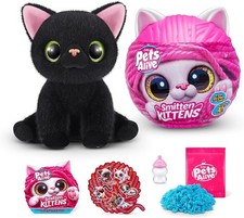 Pets Alive Smitten Kittens Bombay Interactive Plush