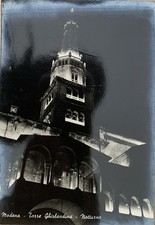 Cartolina Modena Ghirlandina Marcofilia Pubblicitaria Profumo Notturno viaggiata