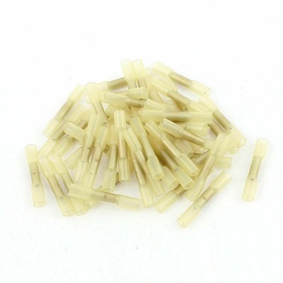 50 Pcs Heat Shrink Electrical Waterproof   Wire Terminals AWG 26-22  KD #xh