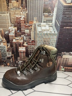 ASOLO Classic  Hiking Boots Brown Leather Vibram Mens US 9.5
