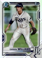 2021 Bowman Draft #BD-180 Carson Williams