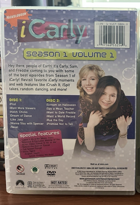 iCarly: Season 1, Vol. 1 Free Ship Canada! | eBay